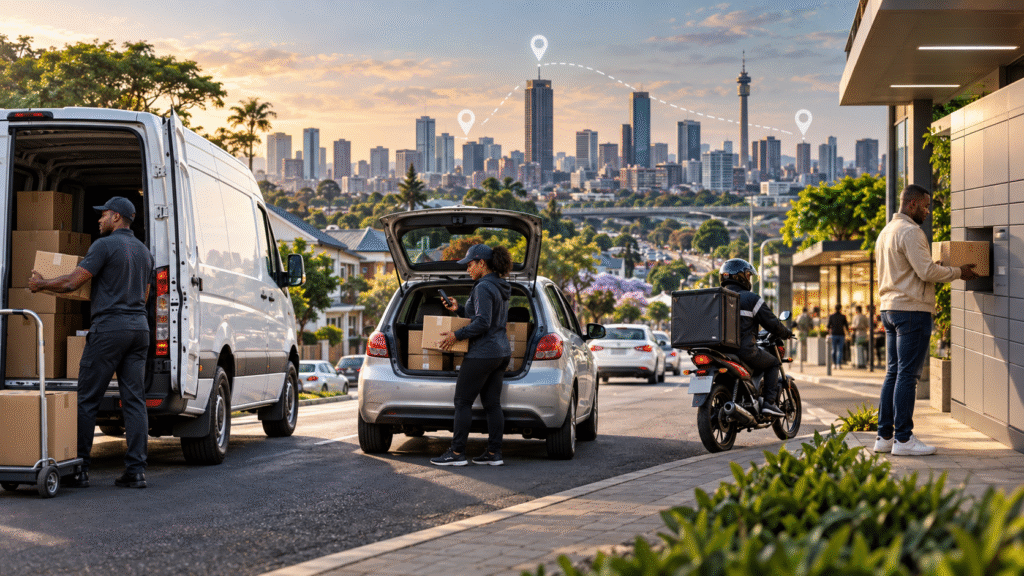 The Urbanisation of the south african courier industry. Is the traditional small-parcel courier model about to change?